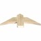 Ekena Millwork Bellingham Rough Sawn Timber Gable Bracket, Douglas Fir, 36"W x 13"H x 2"D x 6"F, 9/12 Pitch GBW036X13X0206BEL00RDF - alternate 4